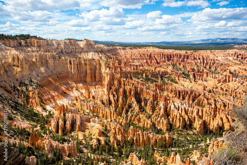 Hoodoos seen from Bryce Point in Bryce Canyon National Park, Utah