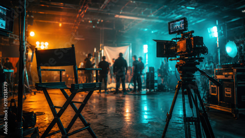 Digital Cinema Camera on Set