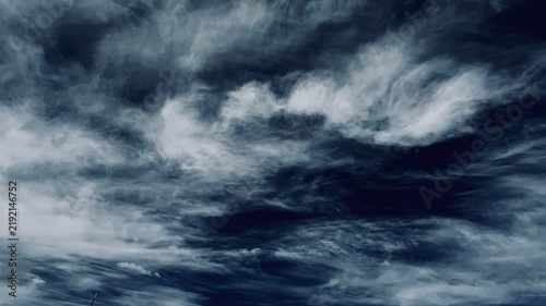 Moody Overcast Sky – Timelapse