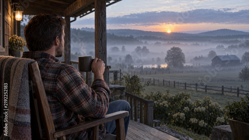 Equinox Misty Rural Porch Coffee - Elevated