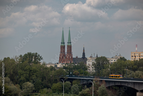 Obraz na plátne Warsaw, Poland - July 13, 2026: Cathedral of St