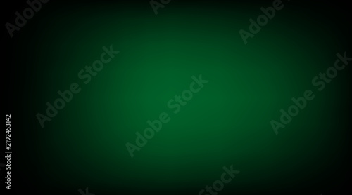 Abstract dark green gradient background with a soft vignette effect