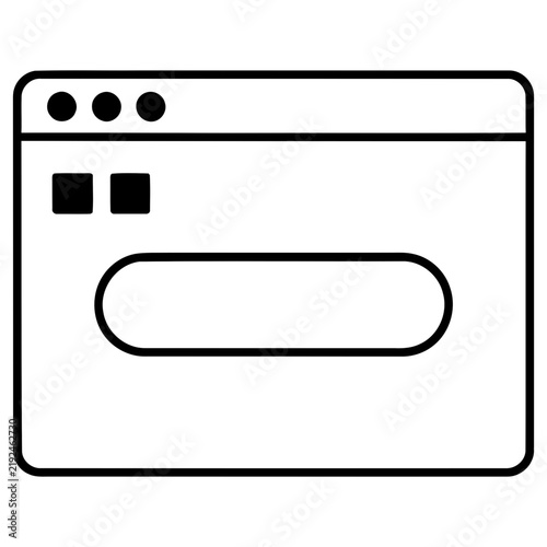 Browser window icon
