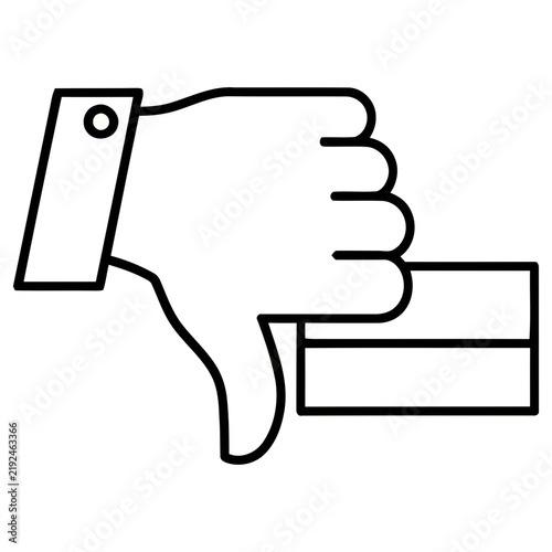 Thumbs Down Icon