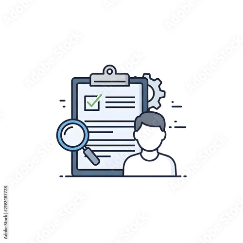 Business Evaluation Process Icon, Transparent PNG
