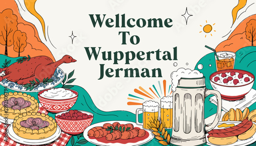 Welcome to Wuppertal, German food and drink