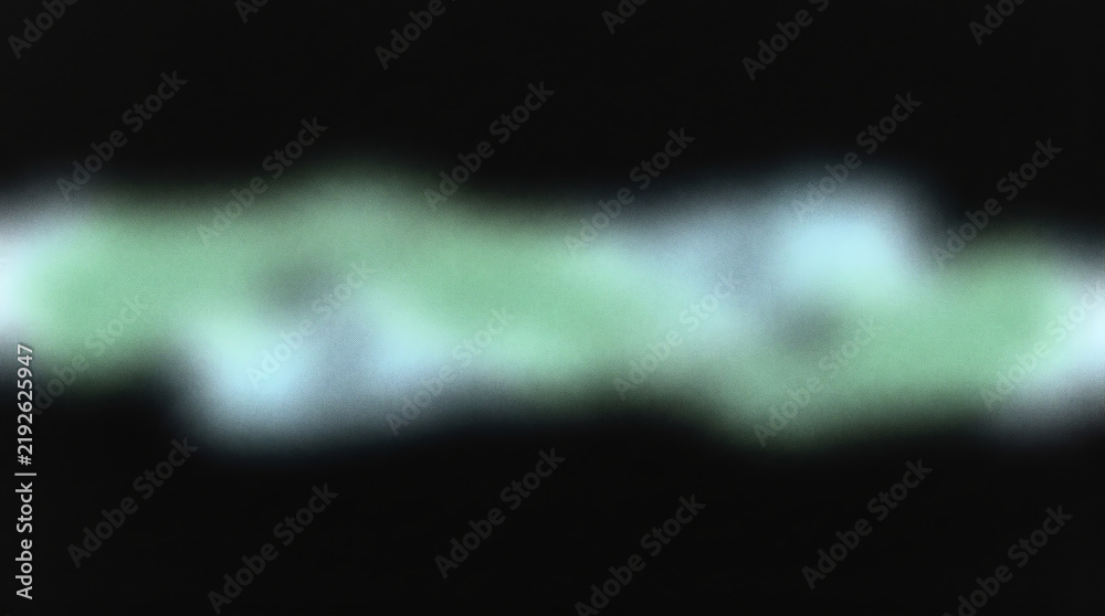 Fototapeta premium Abstract background with soft green and blue hues resembling a nebula or atmospheric phenomenon