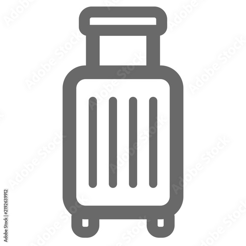 vector suitcase illustration