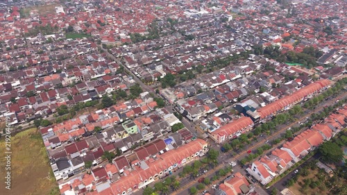 Densely Populated Housing From Above
