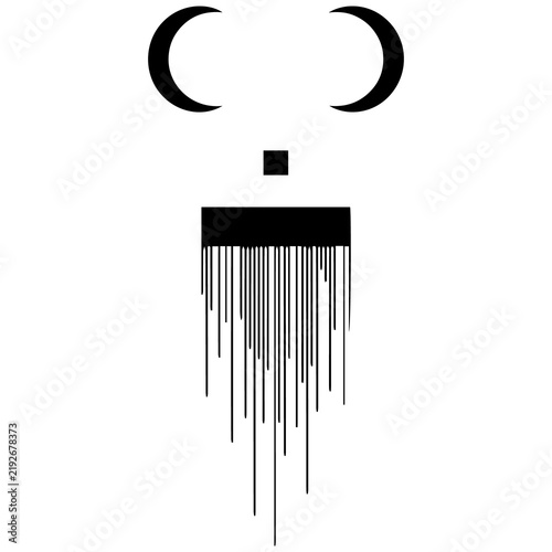 Solid Black Background Image on transparent background