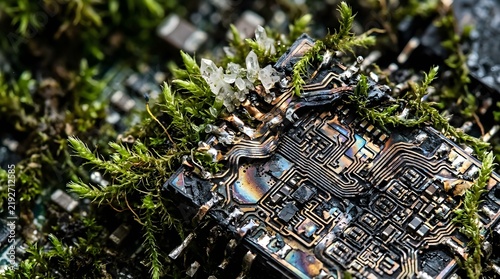 Obraz na płótnie Gaming Microcontroller with RGB Lighting and Advanced Connectivity Features