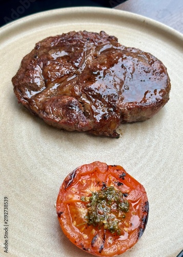 Fototapeta grilled beef steak