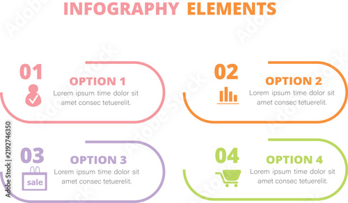 Infographics timeline element