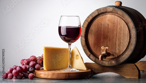 Red wine and cheese