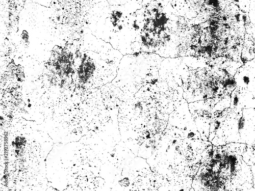 Distressed grunge texture with rough scratches and speckles a versatile design element isolated on transparent background