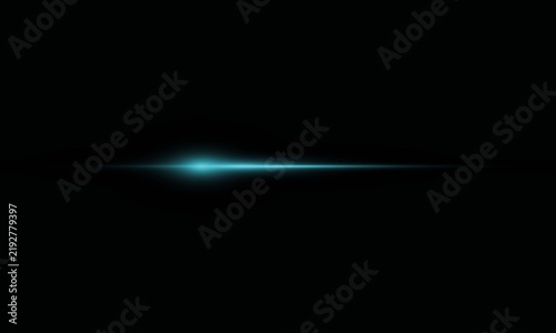 Abstract blue light streak across a dark background creating a dynamic energy effect