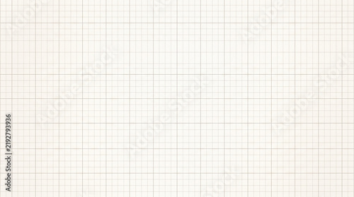Minimalist white graph paper texture with thin grey grid lines