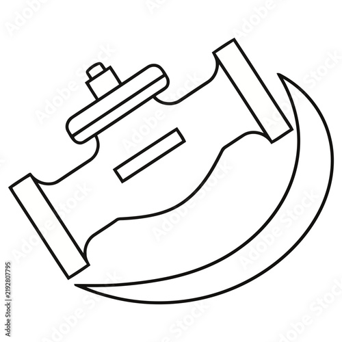 Stylized Axe Icon