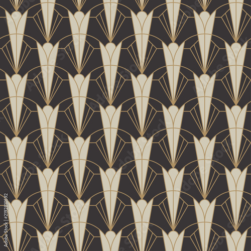 Luxury Neo Art Deco Vintage Seamless Pattern