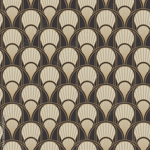 Luxury Neo Art Deco Vintage Seamless Pattern