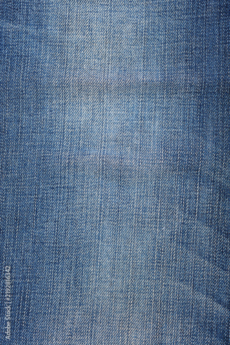 Blue denim jeans texture fabric background