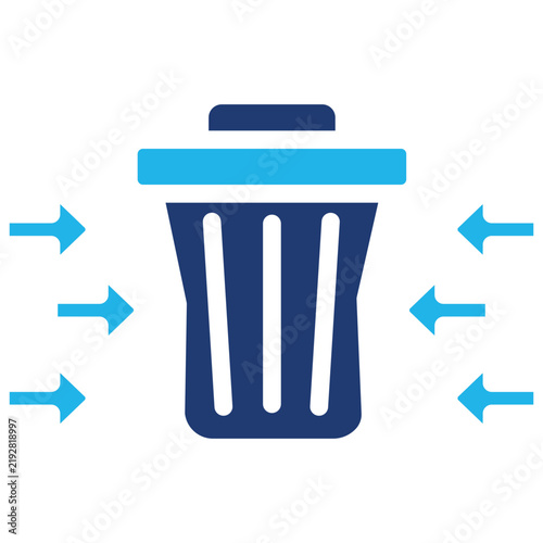 Fototapeta Reduce Waste Icon