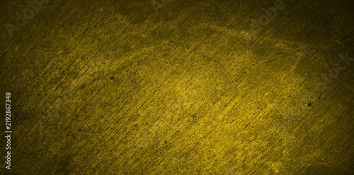 Obraz na plátně Verkratzer Hintergrund gelb braun