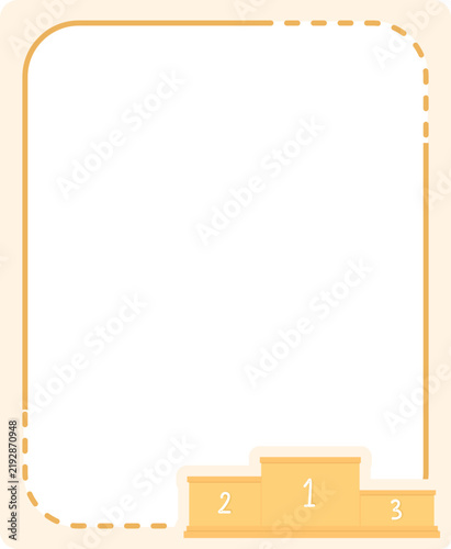 Sport Themed Photo Frame Border