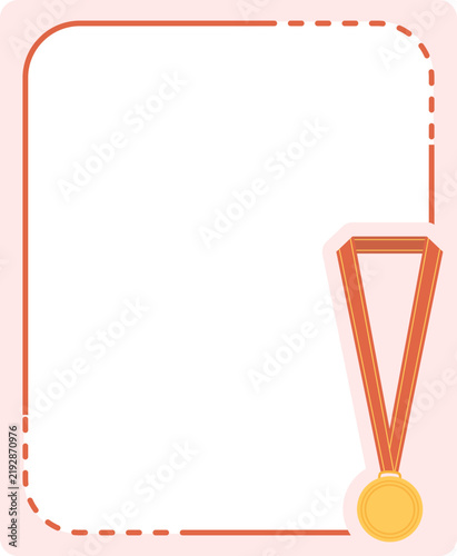 Sport Themed Photo Frame Border