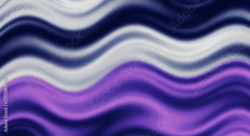 Wavy blue white and purple abstract background