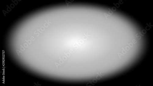Vignette edges on transparent background in 16:9 aspect ratio, copy space - stock illustration
