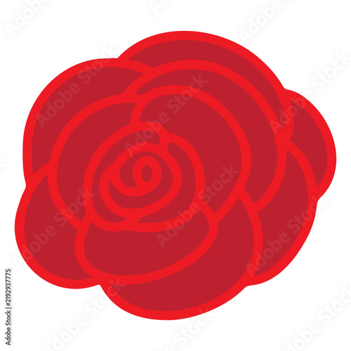rose flower vector illustration