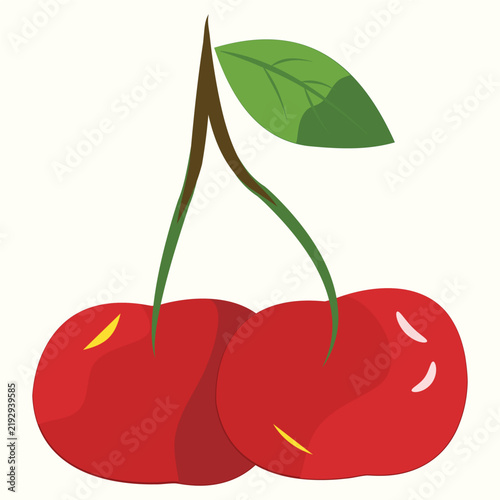 Strawberry drawing