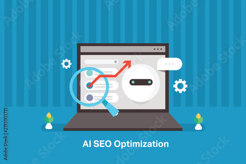 Website driving quality traffic from search engine result page powered by AI chatbot, SEO optimization strategy gradually improves search engine ranking.
