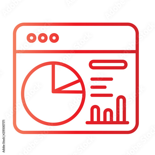analytics dashboard gradient icon