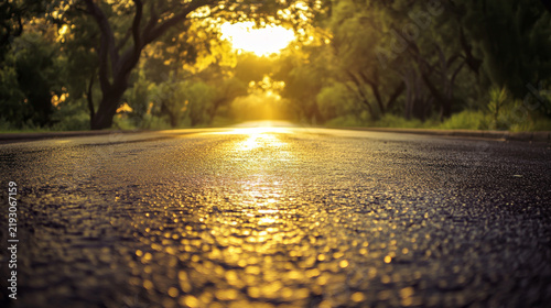 A paved road in Western Australia.