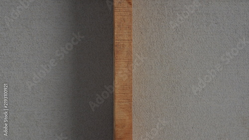 Rustic gray paper background with wooden borders, subtle stains, weathered texture, earth tones, and generous copy space for minimalist creative visual designs.