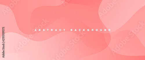 Abstract Pink Fluid Wave Background with Dynamic Wavy Gradient Organic Shapes for Banner, Social Media Header, Modern Presentation, Poster, and Web Graphic Design