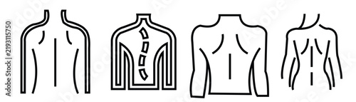 Foto four different shirt designs with various necklines and sleeve styles