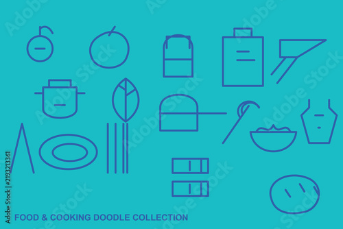 Food Cooking Doodle
