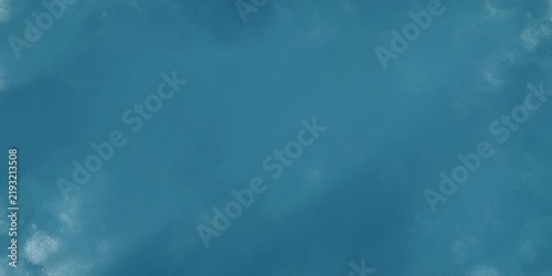 Teal Blue Abstract Watercolor Background