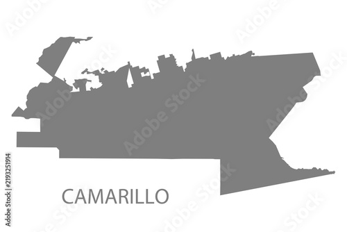 Camarillo City Map, California, USA