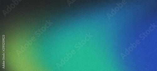 Abstract vibrant grain texture background with green teal and blue gradient light, retro noisy effect, soft blurred motion aura dark aesthetic overlay