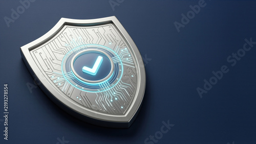 Shield security protection safety cybersecurity defense guarantee insurance antivirus firewall secure confidential encrypt system lock guard
