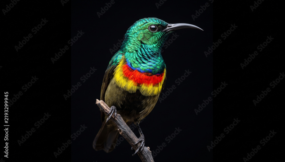 Fototapeta premium bird on a branch