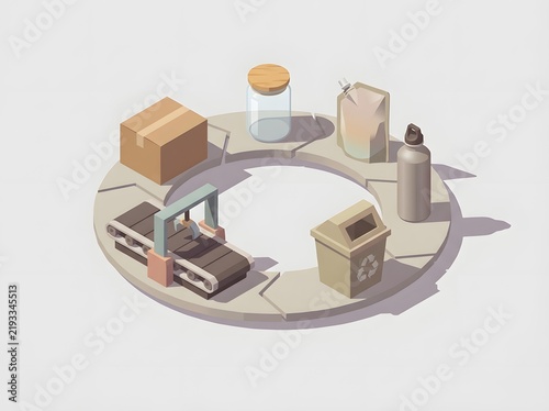 isometric view of a modern building