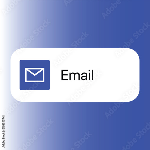 Email message envelope icon vector design for digital marketing and communication