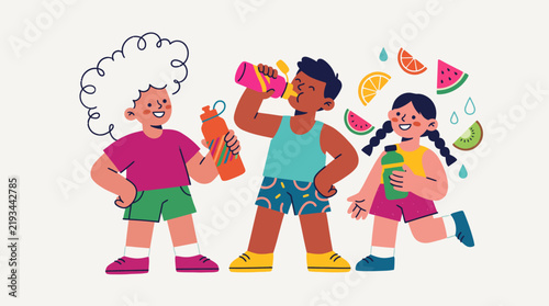 Summer vector