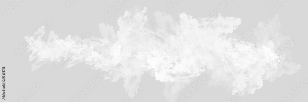 Obraz premium Smoke realistic white smoke overlay isolated transparent cloud fog mist haze vapor floating texture for editing on transparent background