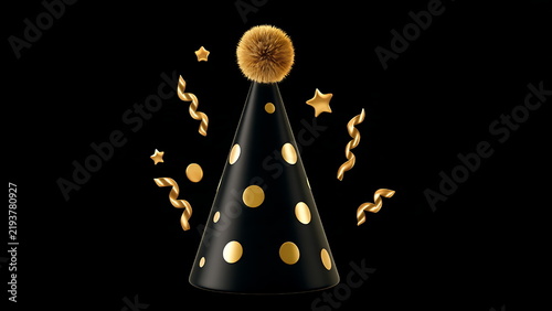 polka dot party hat